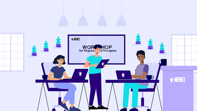 create 2d animated explainer video for marketing