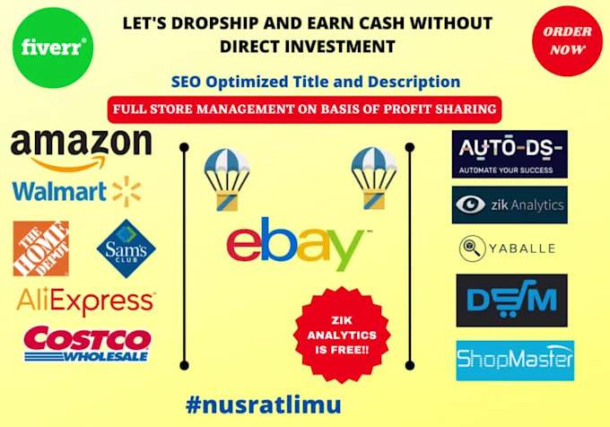 do amazon walmart to ebay dropshipping top listings