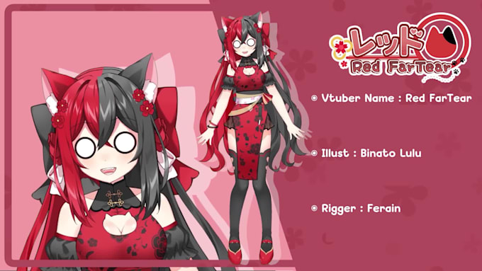 rig live2d model for you