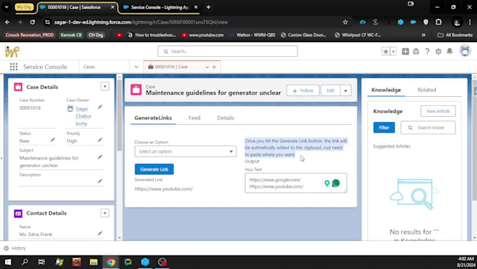 do salesforce development and configuration services