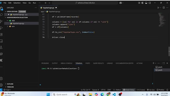 be your python data scraper web scraper for data extraction and etl pipelines