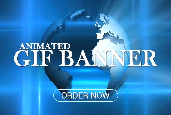 Design animated gif banner within 24 hours by Designmax909 | Fiverr