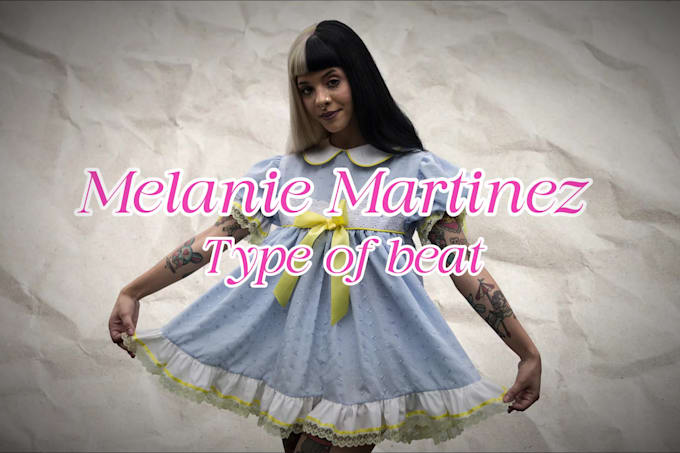 produce a melanie martinez type beat with dark pop vibes