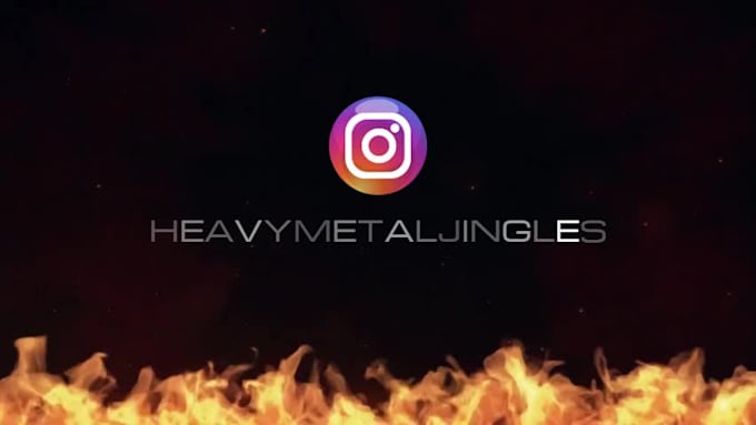 write and produce a heavy metal jingle for your intro