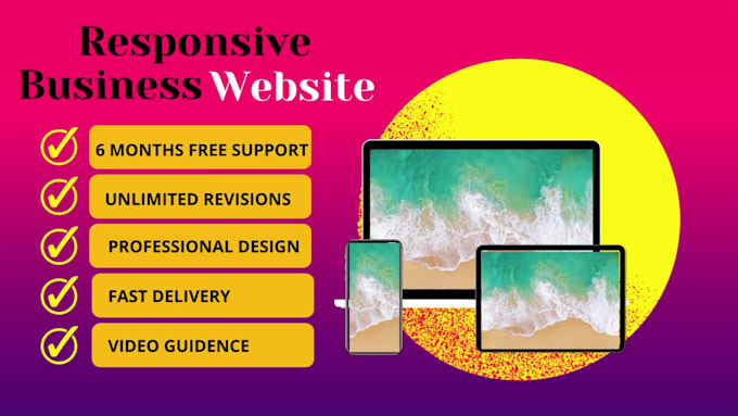 design or redesign  a complete wordpress business website