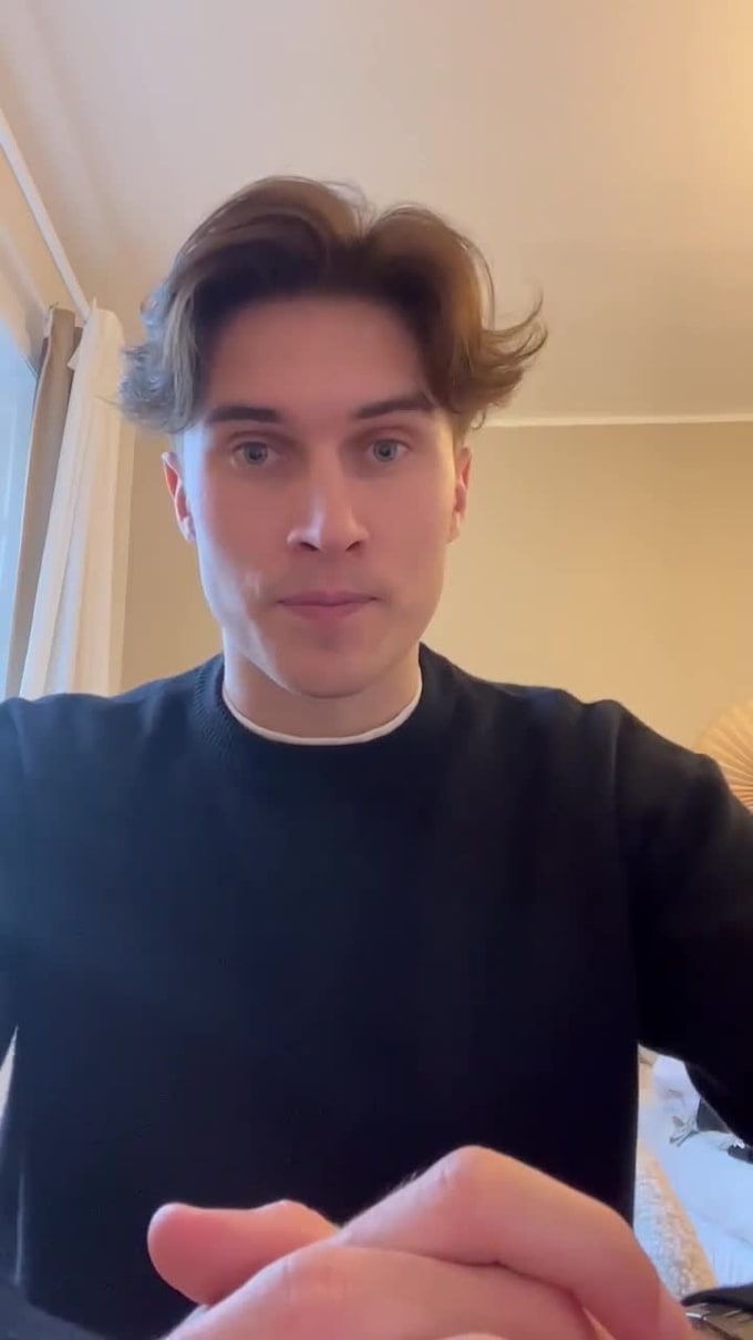 create authentic male danish ugc videos for your products