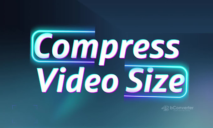 compress video or reduce video size without losing quality
