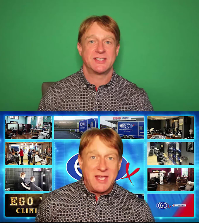 editing green screen video for you