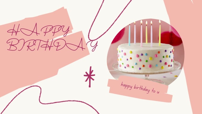 Create A Happy Birthday Video By Iftikhar_11 | Fiverr