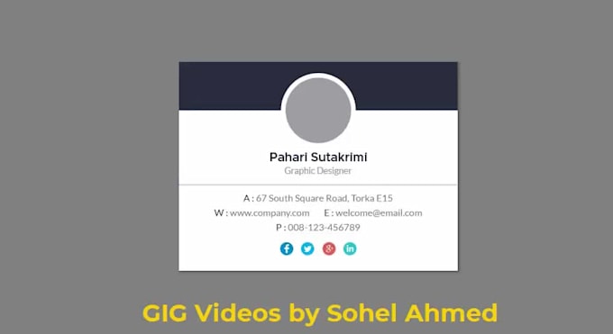 design clickable email signature with HTML