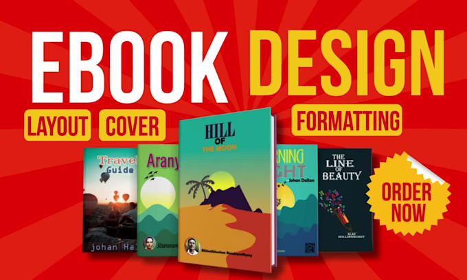do ebook layout design, lead magnet, pdf formatting, workbook, guide, planner