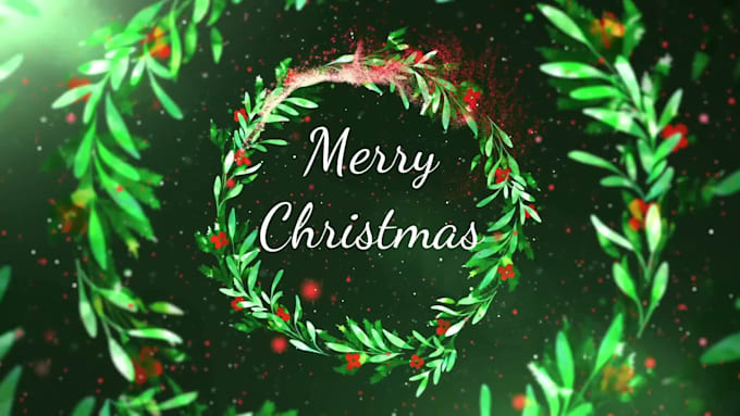 make a christmas greeting video in 4k quality 2025