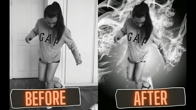 give your photos an incredible smoke effect