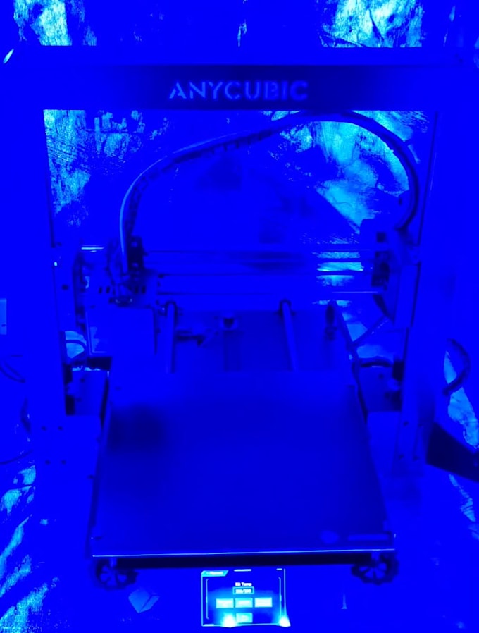 virtually assist setting up a 3d printer
