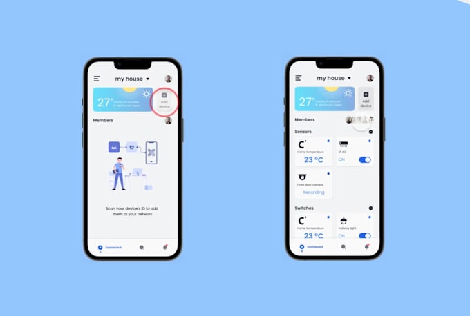 Create an outstanding mobile or web app ux ui design in figma by Bahae ...