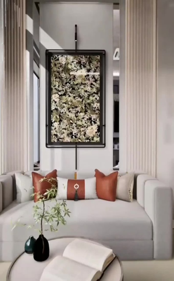 do high quality interior walkthrough animation for realistic visualization