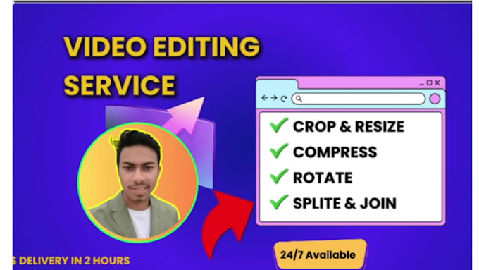 express video editing crop resize, trim, compress in 2 hours