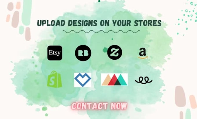 expertly upload designs to all pod websites