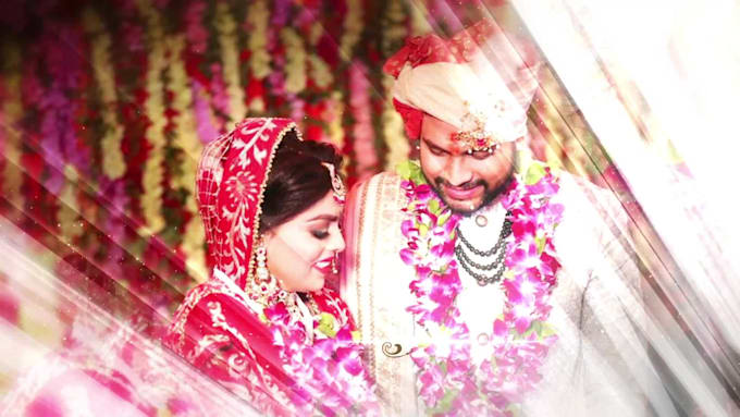 create amazing wedding intro slideshow