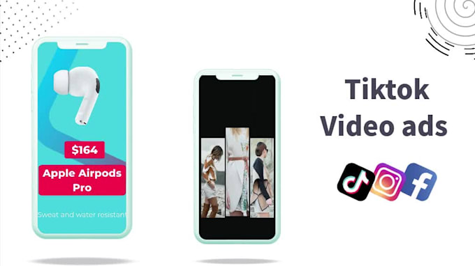 create tik tok video ads for product or service