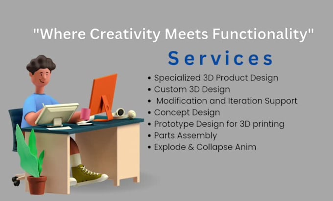 do 3d 2d mechanical part , technical and industrial design ,spare part
