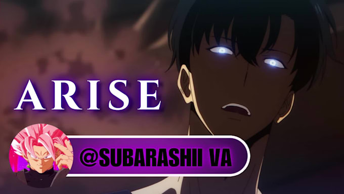 be your anime voice actor and impressionist