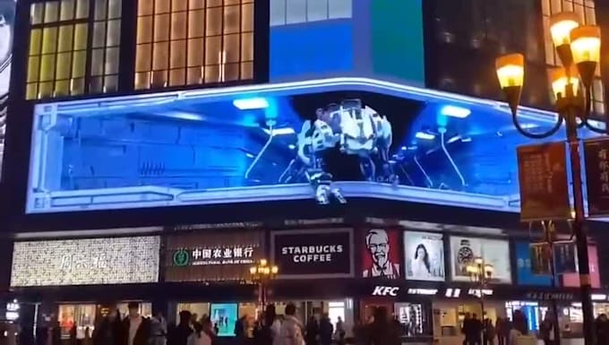 consult and build digital billboard, videowall, banner