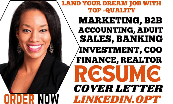 Write, Sales, Finance, Banking, Accounting, Investment, Marketing 