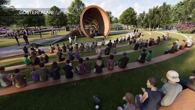 design theme park,theme park designed,create concepts and site plan,parking plan