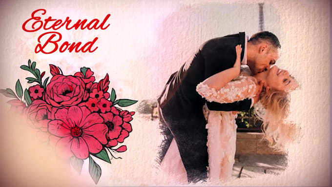 create a wedding slideshow in 1 hour