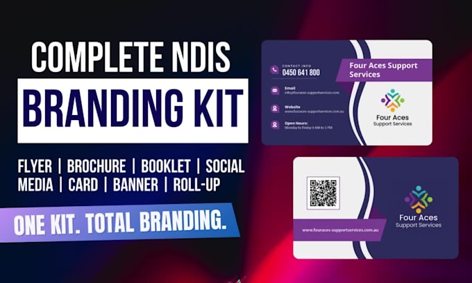 design an all in one ndis branding kit