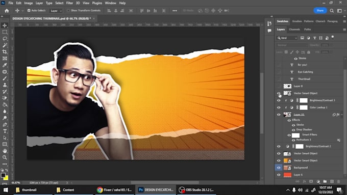 Design eye catching youtube thumbnail for you by Saha165 | Fiverr