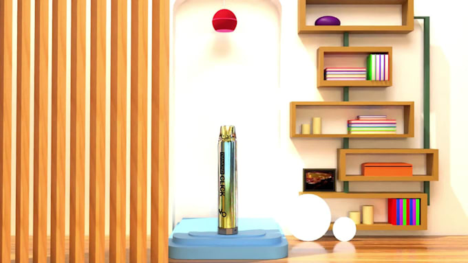 do 3d modeling, 3d product render and 3d mockup