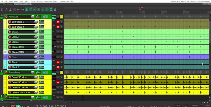 edit drums and keep the feeling to your recorded track