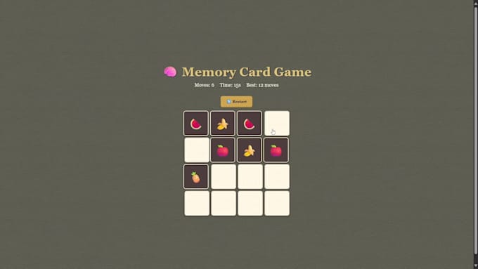 create fun and interactive web based games with HTML CSS js react nextjs
