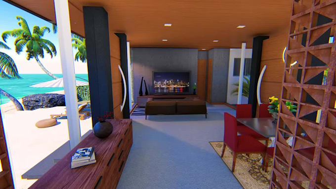 create photorealistic 3d architectural renders