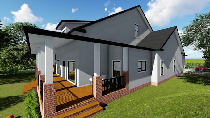 do architectural 3d modeling and rendering