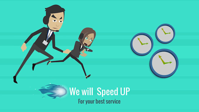 do creative animated marketing video or 2d animation video