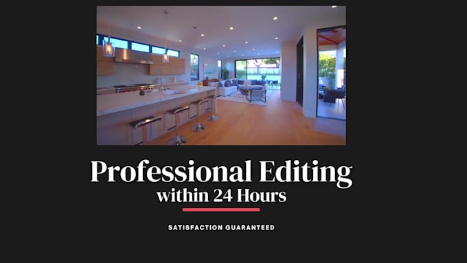 edit your real estate tour, walkthrough, review video