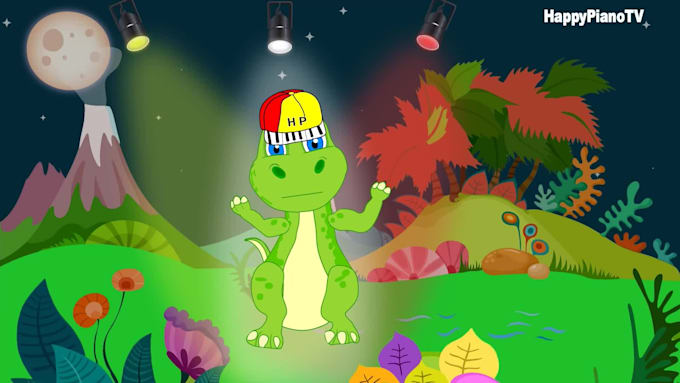 create nursery rhymes animation for kids