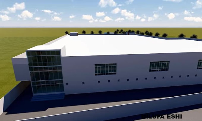 do architectural drawings and landscape modeling,render