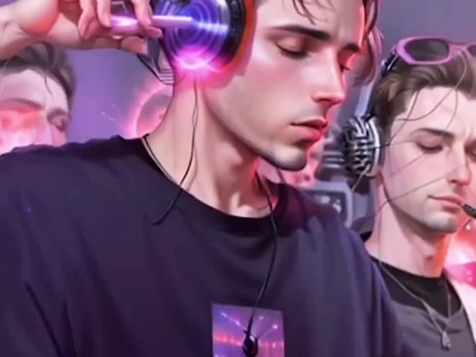 Create ai generated music video, ai animation, content, ai visuals in