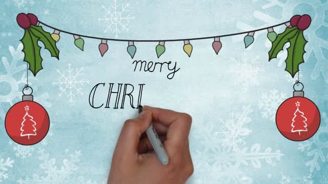 Make this awesome animated christmas greetings card by Eyefilms | Fiverr