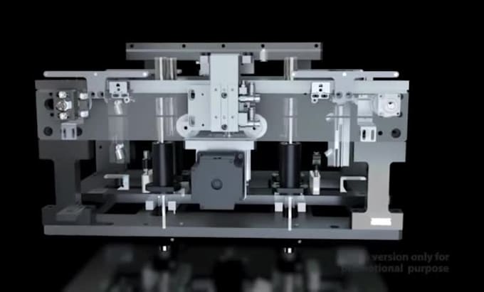animate 3d industrial animation and mechanical equipment professionally