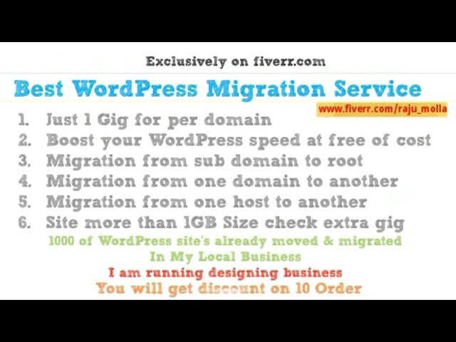 move or transfer your website within 30 minutes