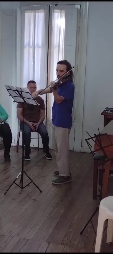 give you violin or cello class based on a video you send
