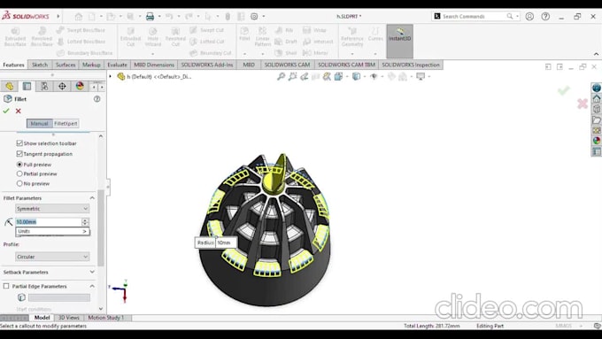 Create 3d models and design mechanical products in solidworks and keyshot