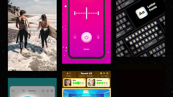 create short animated ads for mobile apps ios, android