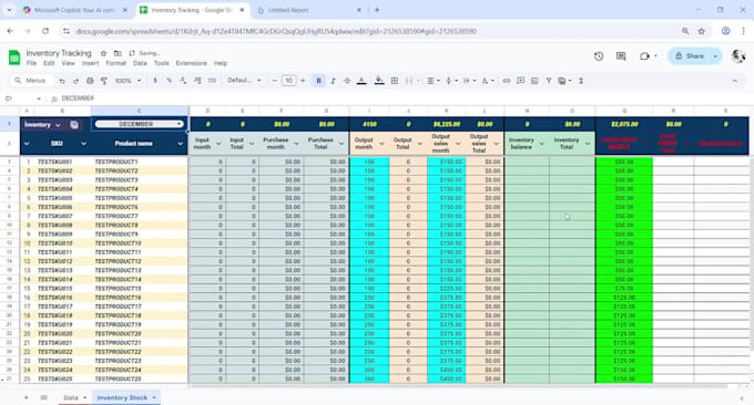 retail inventory tracking reports google sheets  looker dashboards