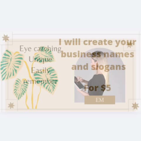 create catchy business names and slogans